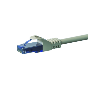 CAT6a Netzwerkkabel 100% Kupfer - U/UTP - 5 Meter - Grau