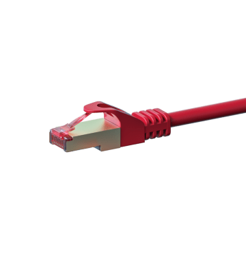 CAT 6 Netzwerkkabel LSOH - S/FTP - 5 Meter - Rot