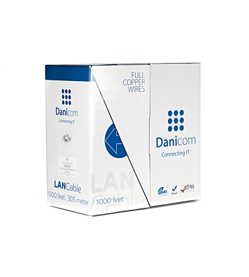 DANICOM CAT5E FTP 305m Starrleiter - PVC (Dca)