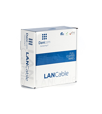 DANICOM CAT5E UTP 50m Starrleiter - LSZH (Dca)