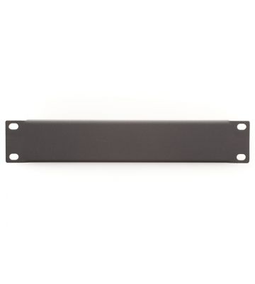 10” Blindabdeckung , 1 HE, Schwarz