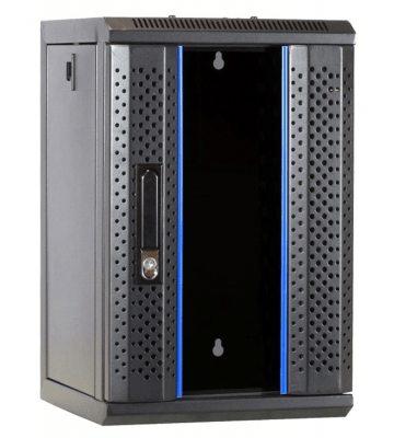9 HE, 10” Serverschrank, mit Glastür, (BxTxH) 312x310x486mm