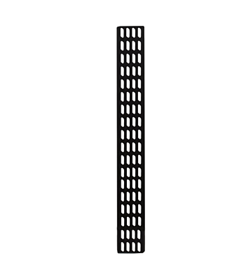 18 HE vertikale Kabelführungsleiste - 30 cm breit