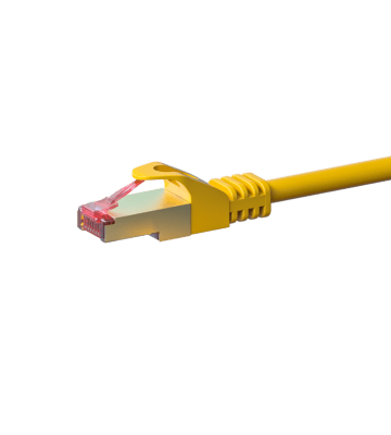 CAT 6 Netzwerkkabel LSOH - S/FTP - 2 Meter - Gelb