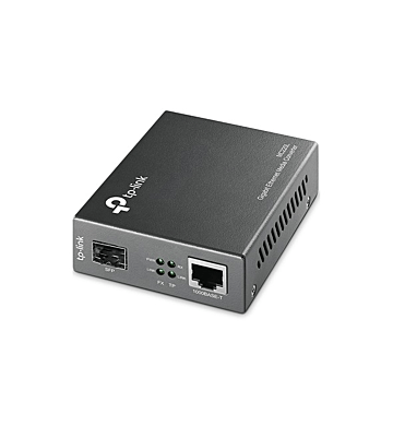 Glasfaser Converter TP-Link MC220L zur Aufnahme von SFP Modulen single-/multimode 