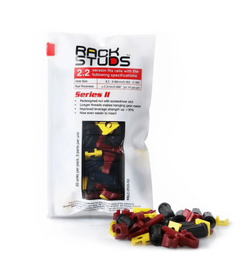 Rackstuds Single Series II – 20 Stück