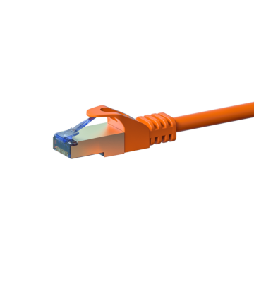 CAT 6a Netzwerkkabel LSOH - S/FTP - 2 Meter - Orange
