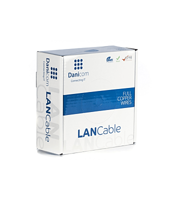 DANICOM CAT5E FTP 50m Starrleiter - PVC (Eca)