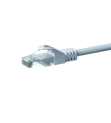 CAT 6 Netzwerkkabel U/UTP - 5 Meter - Weiß - CCA