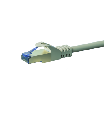 CAT 6a Netzwerkkabel LSOH - S/FTP - 0,50 Meter - Grau
