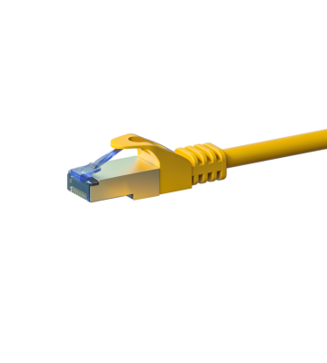 CAT 6a Netzwerkkabel LSOH - S/FTP - 30 Meter - Gelb