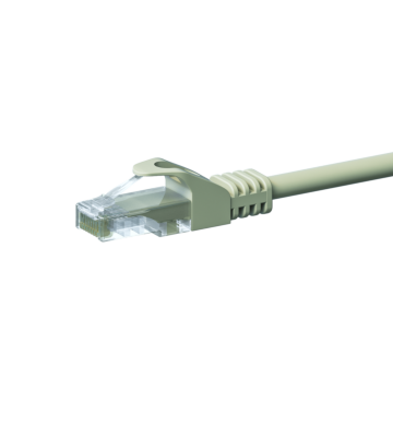 CAT 5e Netzwerkkabel U/UTP – 10 Meter -  Grau - CCA