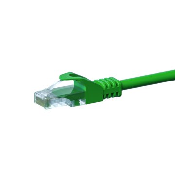 CAT 5e Netzwerkkabel U/UTP – 10 Meter -  Grün - CCA
