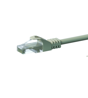 CAT 6 Netzwerkkabel U/UTP - 20 Meter - Grau - CCA