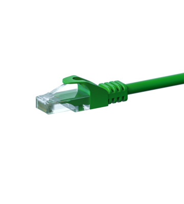 CAT 6 Netzwerkkabel U/UTP - 0,50 Meter - Grün - CCA