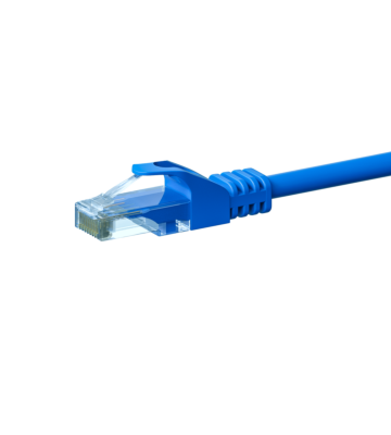 CAT 6 Netzwerkkabel U/UTP - 15 Meter - Blau - CCA