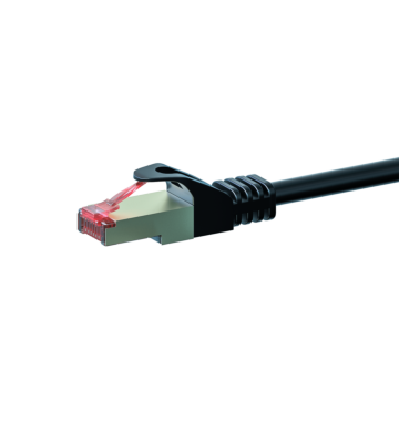 CAT 6 Netzwerkkabel LSOH - S/FTP - 1,50 Meter - Schwarz