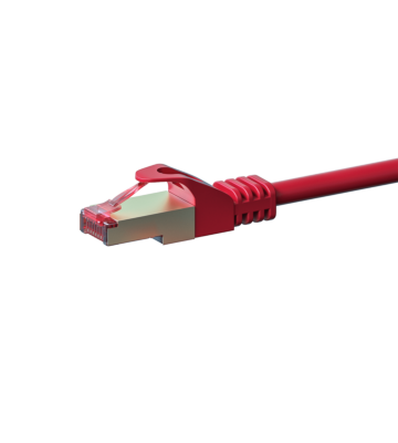 CAT 6 Netzwerkkabel LSOH - S/FTP - 10 Meter - Rot