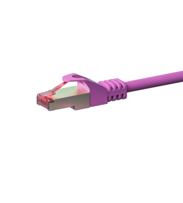 CAT 6 Netzwerkkabel LSOH - S/FTP - 50 Meter - Rosa