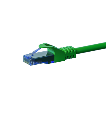 CAT6a Netzwerkkabel 100% Kupfer - U/UTP - 20 Meter - Grün