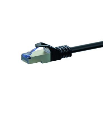 CAT 6a Netzwerkkabel LSOH - S/FTP - 2 Meter - Schwarz
