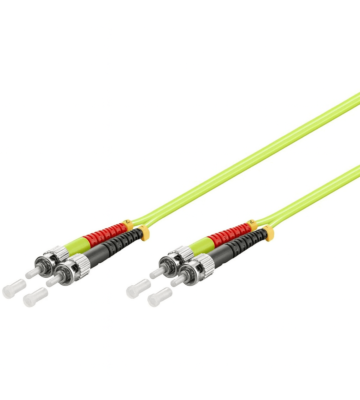 Glasfaserkabel ST-ST OM5 Duplex Patchkabel – 5 Meter