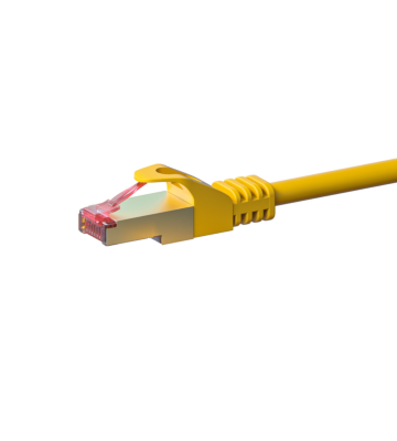 CAT 6 Netzwerkkabel LSOH - S/FTP - 2 Meter - Gelb