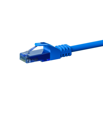 CAT6a Netzwerkkabel 100% Kupfer - U/UTP - 5 Meter - Blau