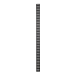 42 HE vertikale Kabelführungsleiste - 10 cm breit