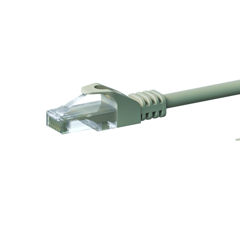 CAT 6 Netzwerkkabel U/UTP - 5 Meter - Grau - CCA
