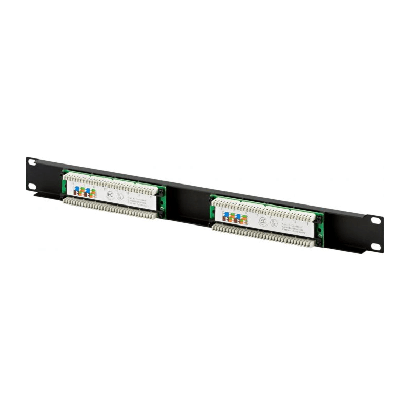 CAT5e UTP patchpaneel - 16 poorts