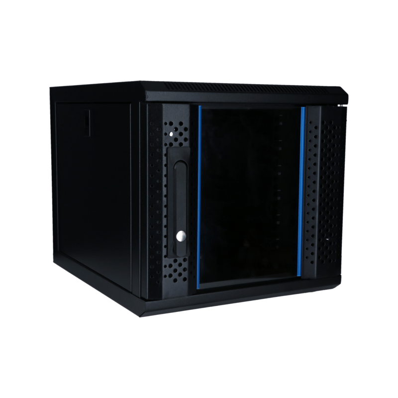 6 HE, 10" Serverschrank, mit Glastür, (BxTxH) 370X450X370mm