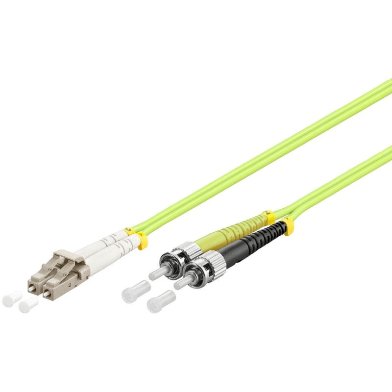 Glasfaserkabel LC-ST OM5 Duplex Patchkabel – 15 Meter