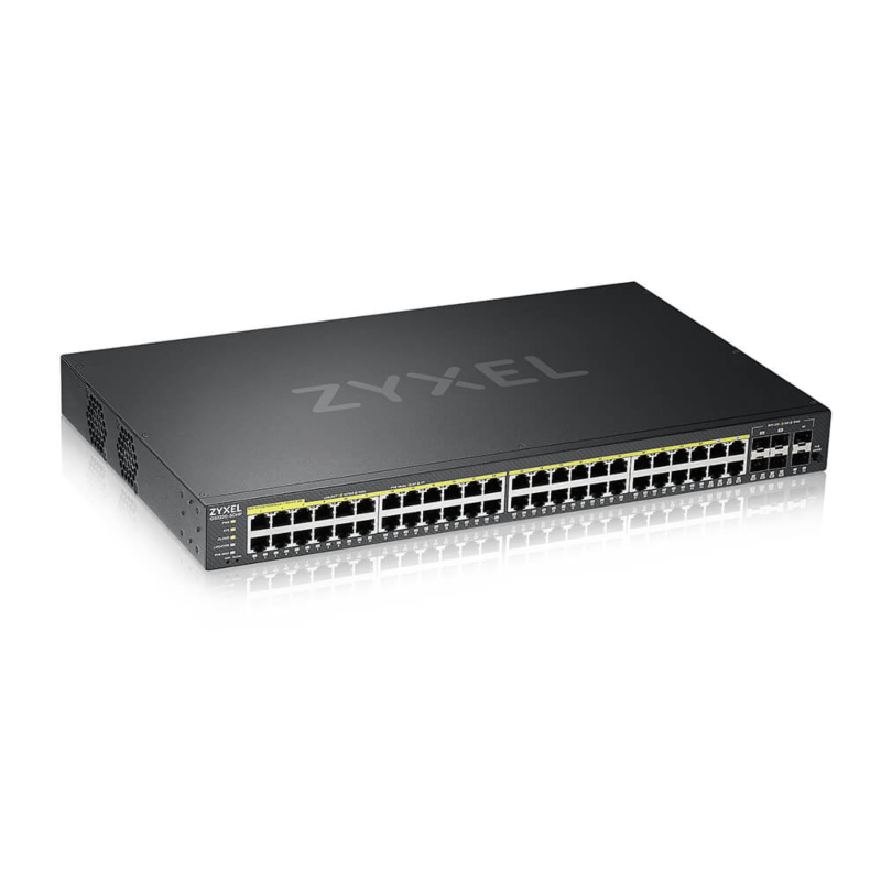 Zyxel 50-Ports GS2220 managed PoE+ Switch