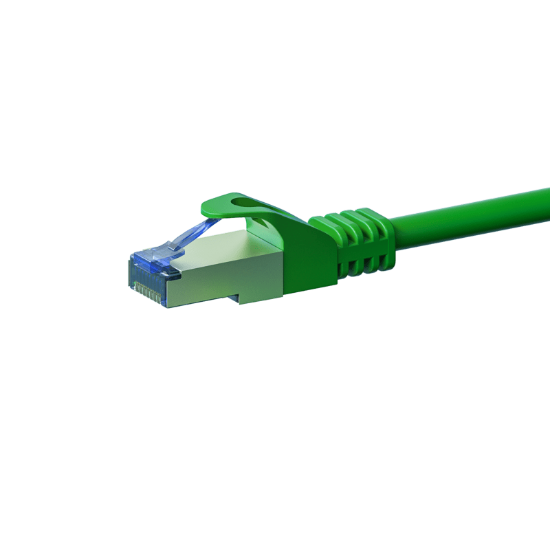 CAT 6a Netzwerkkabel LSOH - S/FTP - 2 Meter - Grün
