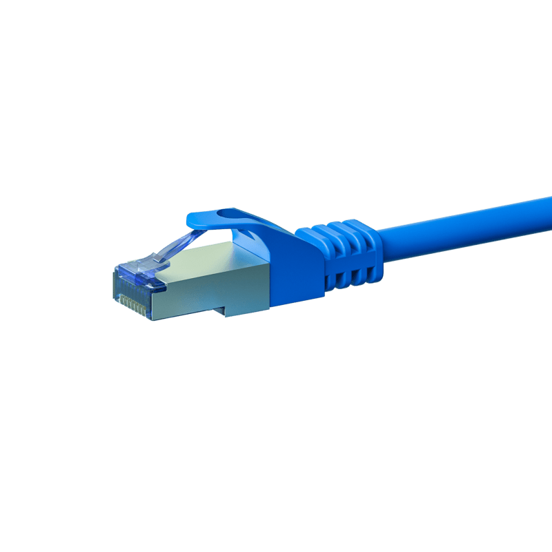 CAT 6a Netzwerkkabel LSOH - S/FTP - 10 Meter - Blau