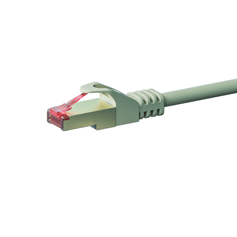 CAT 6 Netzwerkkabel LSOH - S/FTP - 1 Meter - Grau
