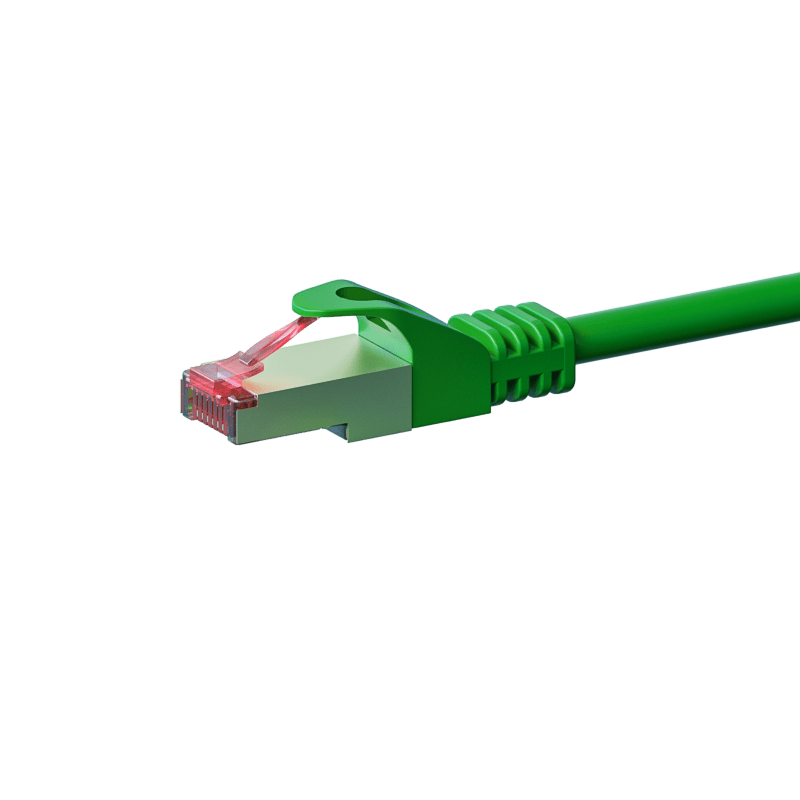 CAT 6 Netzwerkkabel LSOH - S/FTP - 15 Meter - Grün