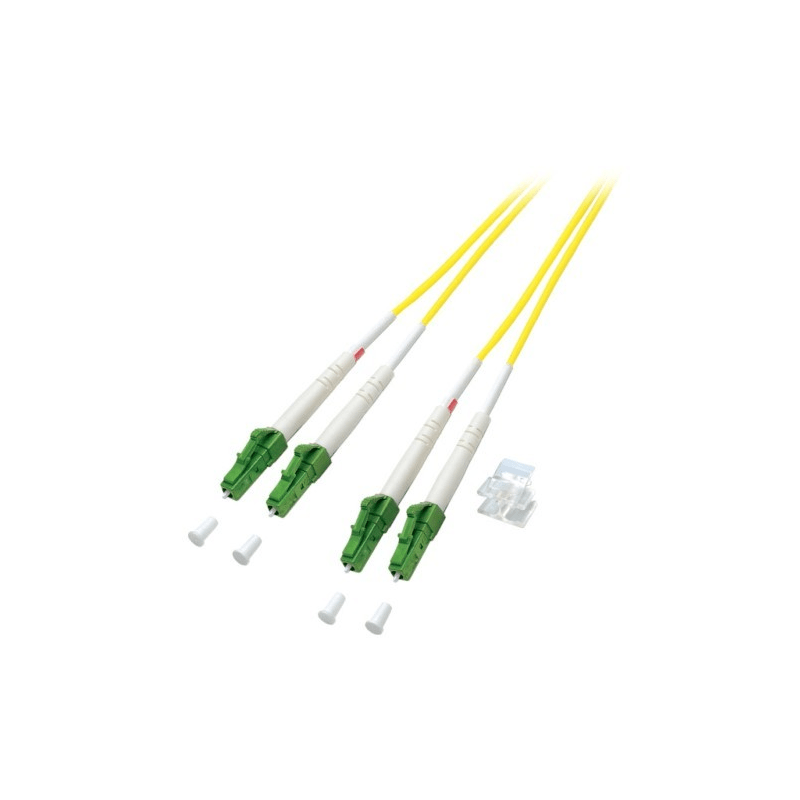 OS2 duplex Glasfaserkabel LC/APC-LC/APC 20m