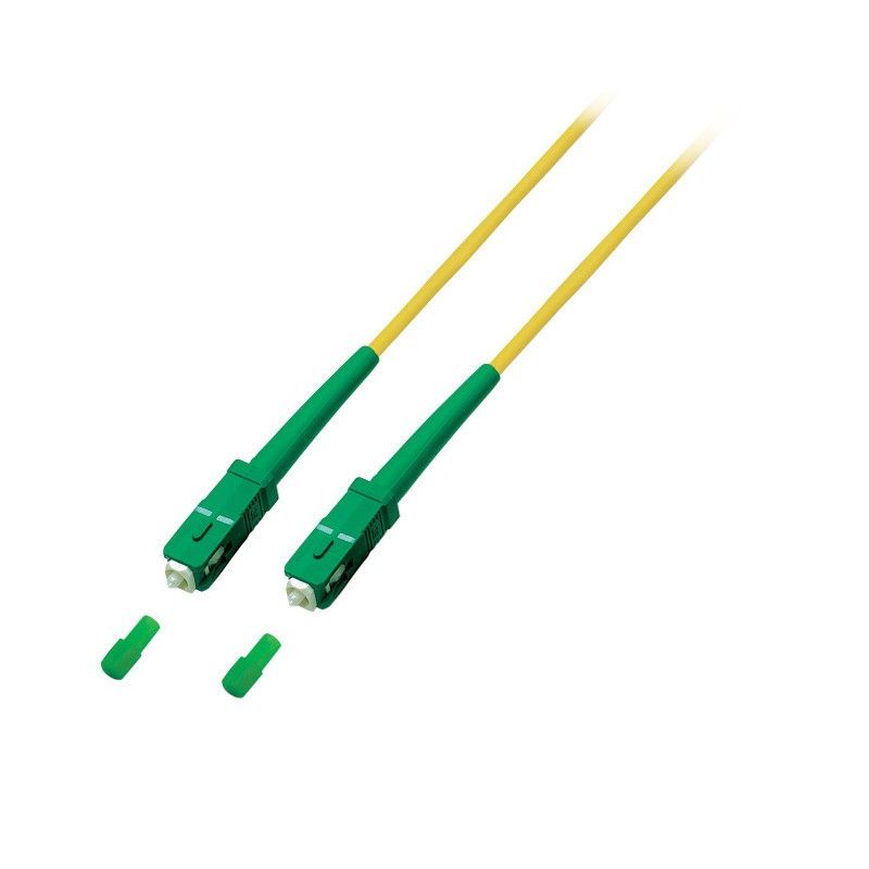 OS2 simplex Glasfaserkabel SC/APC-SC/APC 15m