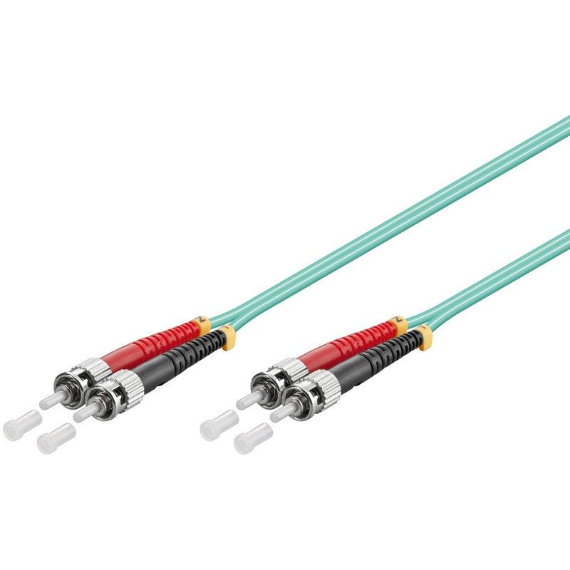 Glasfaserkabel ST-ST OM3 Duplex Patchkabel – 15 Meter