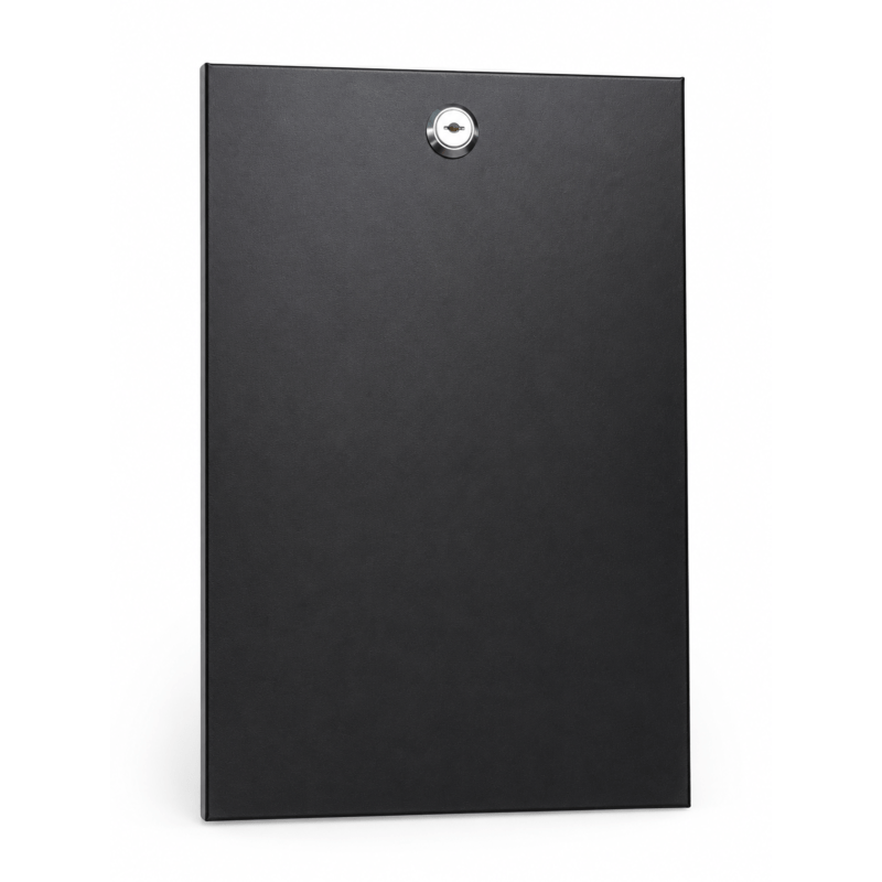 9 HE Metallseitenwand für 10" Servergehäuse - 310mm tief mit Schloss