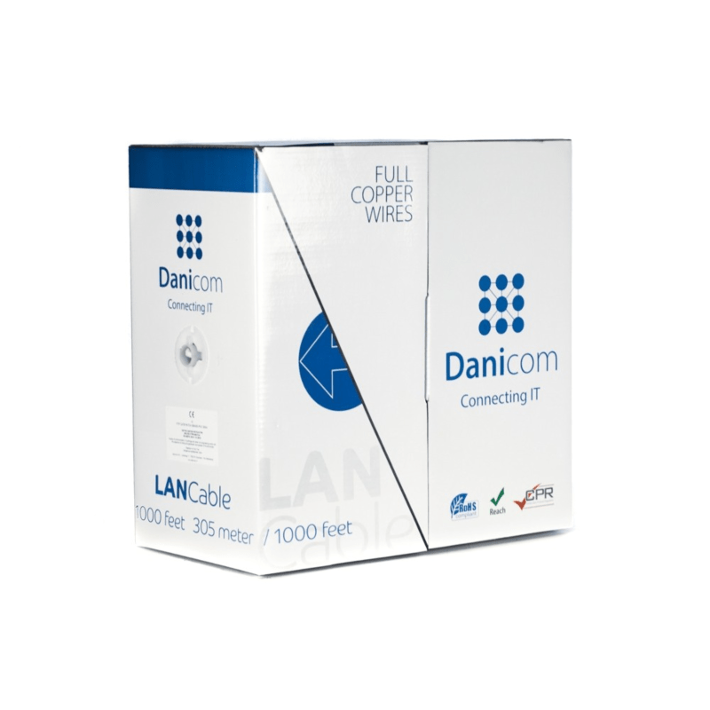 DANICOM CAT5E FTP 305m Starrleiter - PVC (Dca)