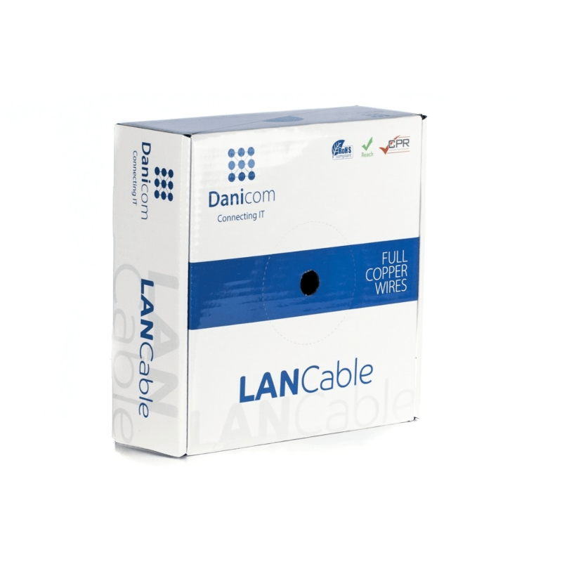 DANICOM CAT6 FTP 50m Starrleiter - LSZH (Dca)