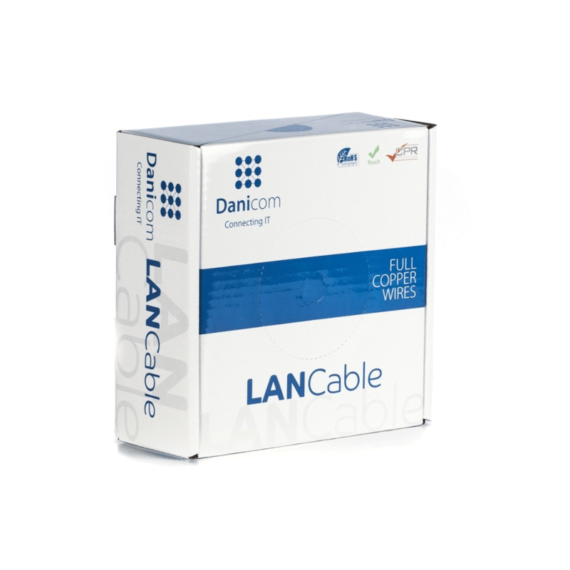 DANICOM CAT5E UTP 50m Starrleiter - LSZH (Dca)