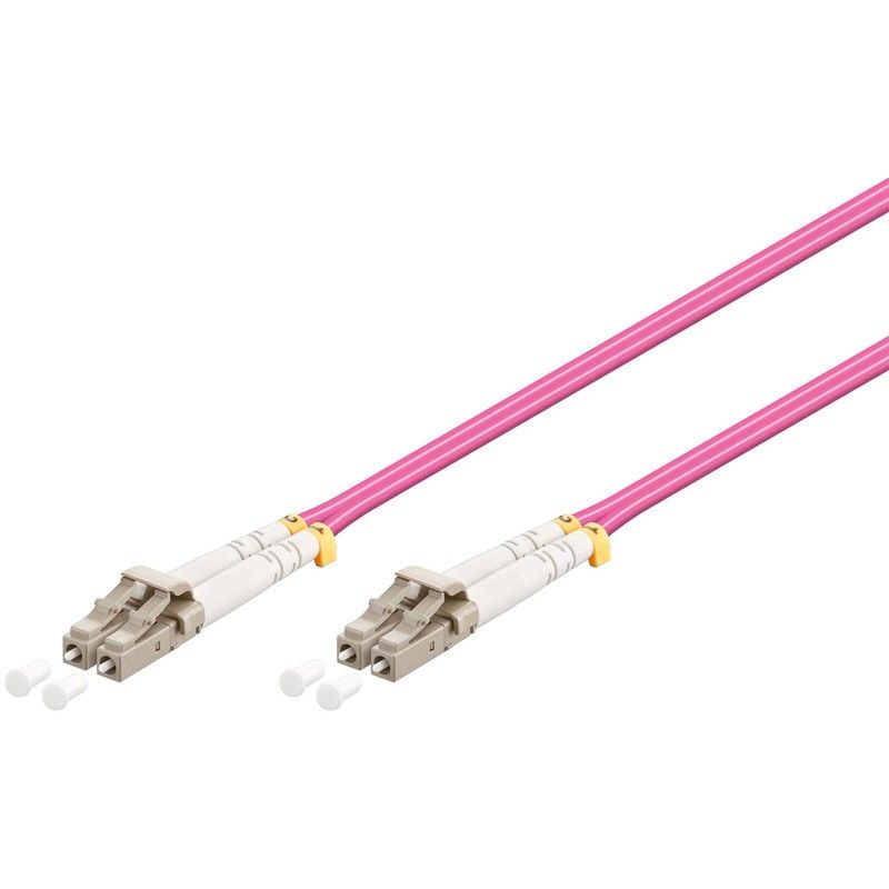 Glasfaserkabel LC-LC OM4 Duplex Patchkabel – 10 Meter